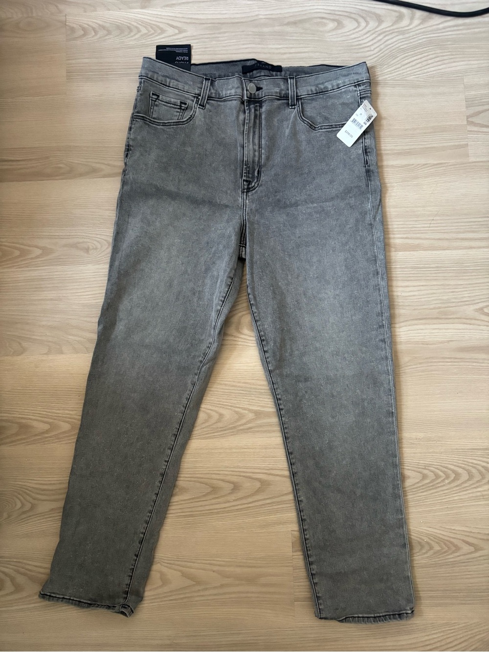 Women’s Grey Tapered Jeans